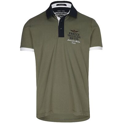 AERONAUTICA MILITARE Poloshirt grün S herren AERONAUTICA MILITARE Poloshirt grün S herren