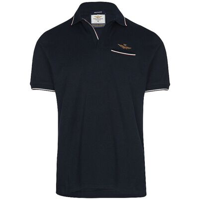 AERONAUTICA MILITARE Poloshirt dunkelblau S herren AERONAUTICA MILITARE Poloshirt dunkelblau S herren