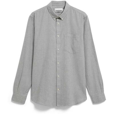 ARMEDANGELS Hemd Regular Fit ARAAMO hellgrau L herren ARMEDANGELS Hemd Regular Fit ARAAMO hellgrau L herren