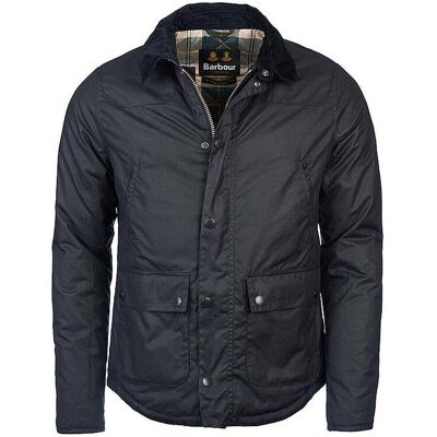BARBOUR Jacke REELIN WAX dunkelblau L herren BARBOUR Jacke REELIN WAX dunkelblau L herren