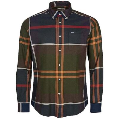 BARBOUR Hemd Slim Fit DUNOON braun L herren BARBOUR Hemd Slim Fit DUNOON braun L herren