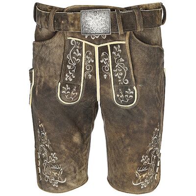 BECKERT Hirschlederhose HOCHKÖNIG braun 46 herren BECKERT Hirschlederhose HOCHKÖNIG braun 46 herren