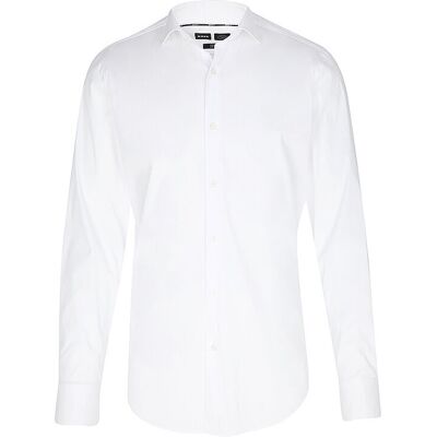 Boss Hemd Slim Fit P-HANK weiss 38 herren Boss Hemd Slim Fit P-HANK weiss 38 herren