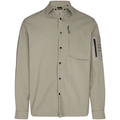 Boss Overshirt ST GLOBE HEXA L beige S herren Boss Overshirt ST GLOBE HEXA L beige S herren