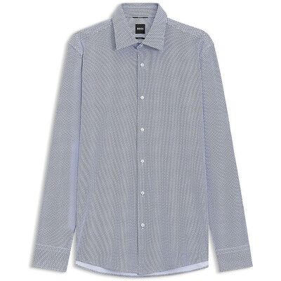 Boss Hemd Slim Fit P-HANK blau 40 herren Boss Hemd Slim Fit P-HANK blau 40 herren