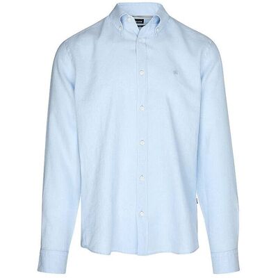 Boss Leinenhemd H-LIAM hellblau S herren Boss Leinenhemd H-LIAM hellblau S herren