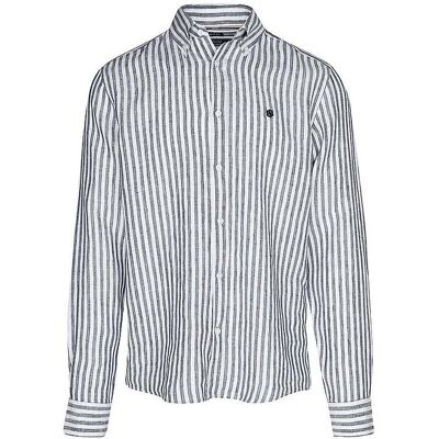 Boss Leinenhemd H-LIAM dunkelblau S herren Boss Leinenhemd H-LIAM dunkelblau S herren