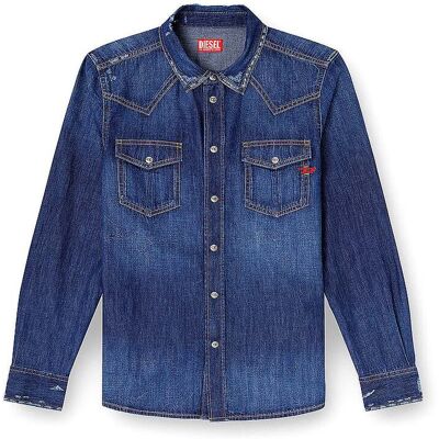 Diesel Jeanshemd D-VEGA blau XXL herren Diesel Jeanshemd D-VEGA blau XXL herren