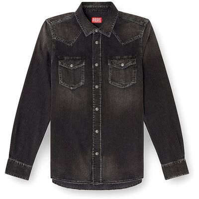 Diesel Jeanshemd D-VEGA schwarz XL herren Diesel Jeanshemd D-VEGA schwarz XL herren