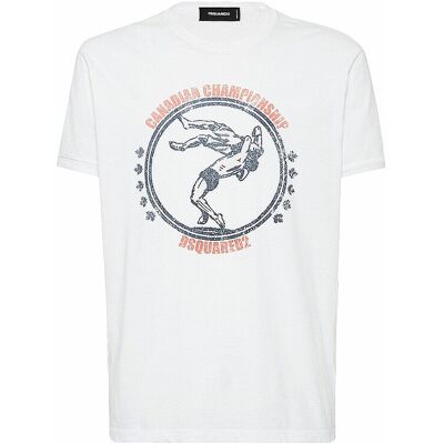 DSQUARED2 T-Shirt weiss XXL herren DSQUARED2 T-Shirt weiss XXL herren
