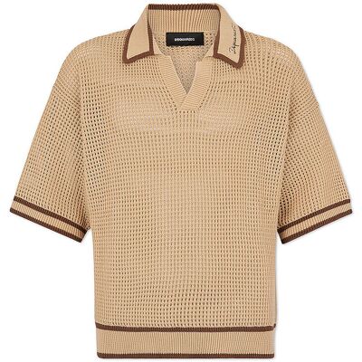 DSQUARED2 Poloshirt beige XL herren DSQUARED2 Poloshirt beige XL herren