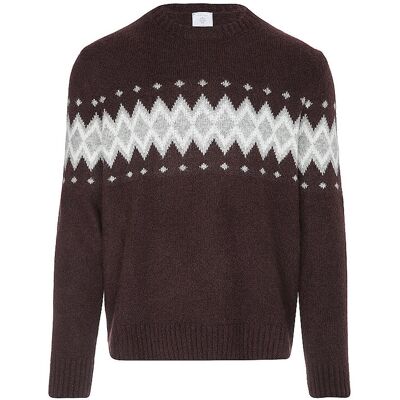 ELEVENTY Pullover dunkelrot XL herren ELEVENTY Pullover dunkelrot XL herren