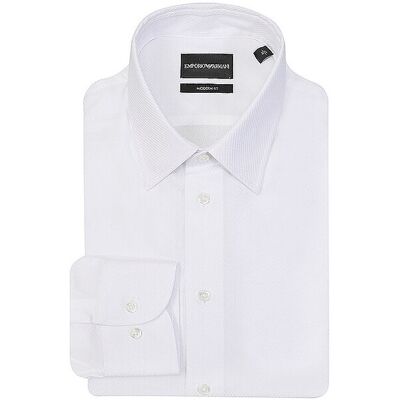 Giorgio Armani EMPORIO ARMANI Hemd Slim Fit weiss 44 herren Giorgio Armani EMPORIO ARMANI Hemd Slim Fit weiss 44 herren