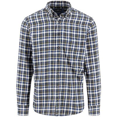 FYNCH-HATTON Hemd Regular Fit dunkelgrün 4XL herren FYNCH-HATTON Hemd Regular Fit dunkelgrün 4XL herren