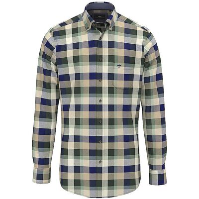 FYNCH-HATTON Flanellhemd Regular Fit dunkelgrün XXXL herren FYNCH-HATTON Flanellhemd Regular Fit dunkelgrün XXXL herren