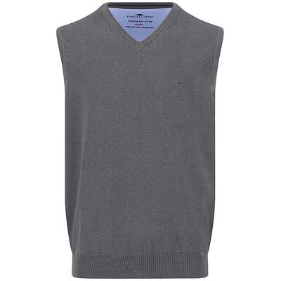 FYNCH-HATTON Pullunder grau 4XL herren FYNCH-HATTON Pullunder grau 4XL herren