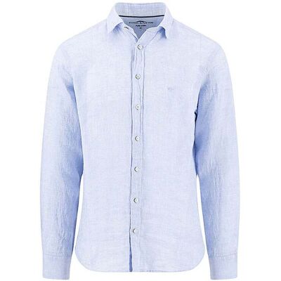 FYNCH-HATTON Leinenhemd hellblau XXL herren FYNCH-HATTON Leinenhemd hellblau XXL herren