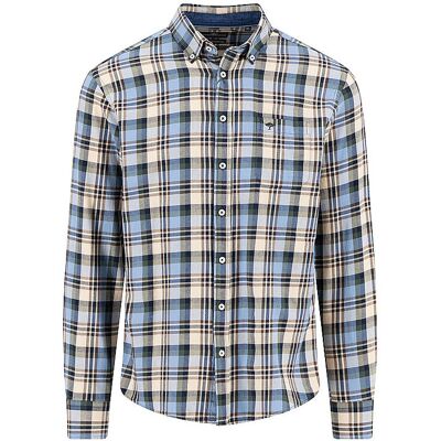 FYNCH-HATTON Flanellhemd Regular Fit beige XXXL herren FYNCH-HATTON Flanellhemd Regular Fit beige XXXL herren