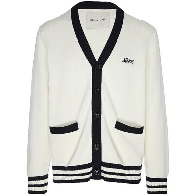 GANT Strickjacke creme XXL herren GANT Strickjacke creme XXL herren