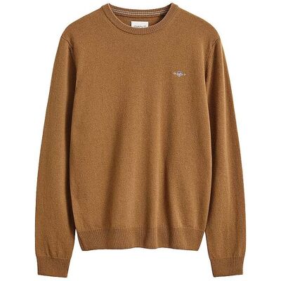 GANT Pullover hellbraun S Herren GANT Pullover hellbraun S Herren