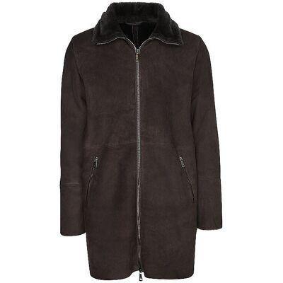 GIORGIO BRATO Shearling Mantel braun 56 herren GIORGIO BRATO Shearling Mantel braun 56 herren