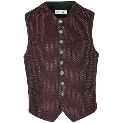 GRASEGGER Trachtengilet XENO 2N dunkelrot 54 herren GRASEGGER Trachtengilet XENO 2N dunkelrot 54 herren