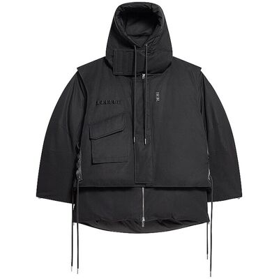 HELMUT LANG Daunenparka ARCTIC LAYERED JACKET schwarz L herren HELMUT LANG Daunenparka ARCTIC LAYERED JACKET schwarz L herren