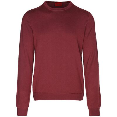 HUGO Pullover CERDIC dunkelrot L Herren HUGO Pullover CERDIC dunkelrot L Herren
