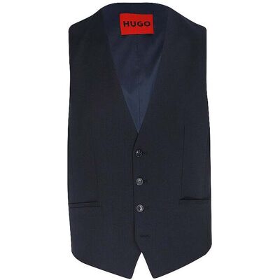 HUGO Anzugweste VIN253X-MH dunkelblau 46 herren HUGO Anzugweste VIN253X-MH dunkelblau 46 herren