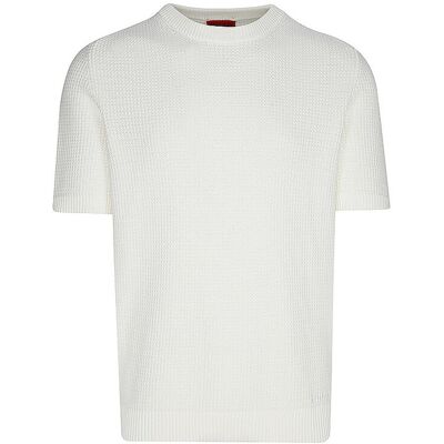 HUGO Pullover SAFFON weiss L herren HUGO Pullover SAFFON weiss L herren