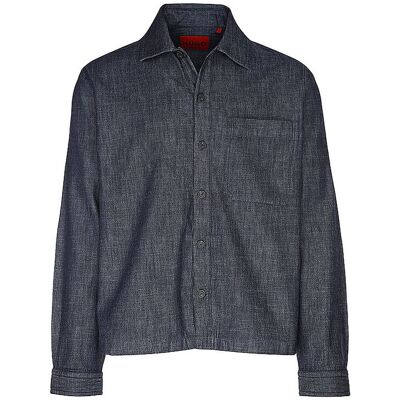 HUGO Overshirt EJIRI blau XL herren HUGO Overshirt EJIRI blau XL herren