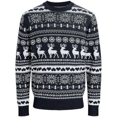 JACK & JONES Pullover JJXMAS dunkelblau L Herren JACK & JONES Pullover JJXMAS dunkelblau L Herren