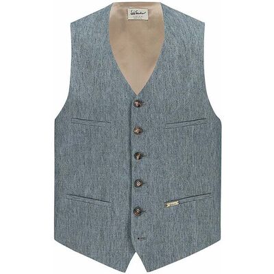 LUIS TRENKER Trachtengilet LUSEBASTIAN blau 50 herren LUIS TRENKER Trachtengilet LUSEBASTIAN blau 50 herren