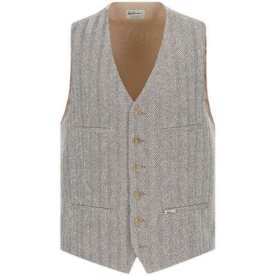 LUIS TRENKER Trachtengilet LUSEBASTIAN hellbraun 46 herren LUIS TRENKER Trachtengilet LUSEBASTIAN hellbraun 46 herren