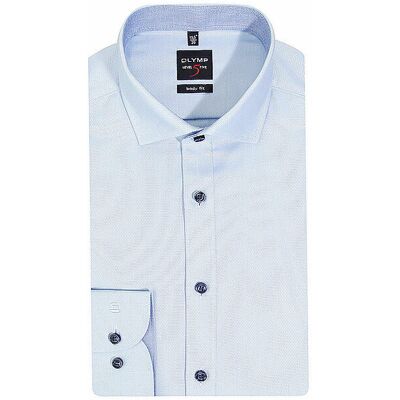 OLYMP LEVEL FIVE Hemd Body Fit hellblau 38 herren OLYMP LEVEL FIVE Hemd Body Fit hellblau 38 herren