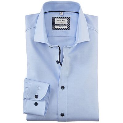 OLYMP LEVEL FIVE Hemd Body Fit blau 38 herren OLYMP LEVEL FIVE Hemd Body Fit blau 38 herren