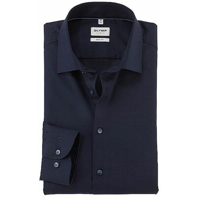 OLYMP LEVEL FIVE Hemd Body Fit dunkelblau 44 herren OLYMP LEVEL FIVE Hemd Body Fit dunkelblau 44 herren