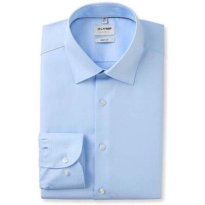 OLYMP LEVEL FIVE Hemd Body Fit blau 38 herren OLYMP LEVEL FIVE Hemd Body Fit blau 38 herren