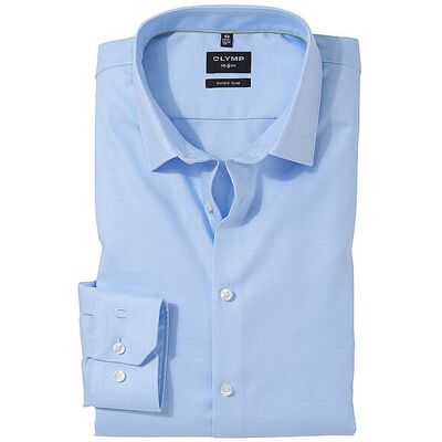 OLYMP NO.6 Hemd SUPER SLIM hellblau 38 herren OLYMP NO.6 Hemd SUPER SLIM hellblau 38 herren