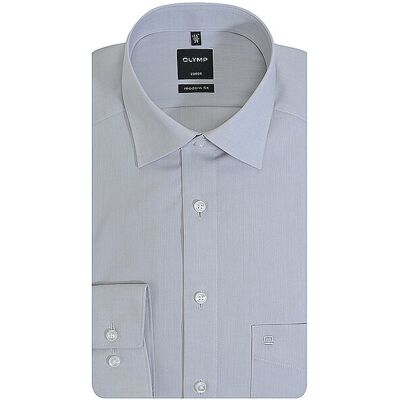 OLYMP Hemd Modern Fit grau 38 herren OLYMP Hemd Modern Fit grau 38 herren