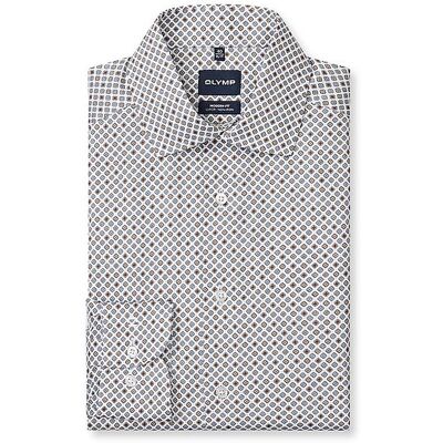 OLYMP Hemd Modern Fit hellbraun 43 herren OLYMP Hemd Modern Fit hellbraun 43 herren