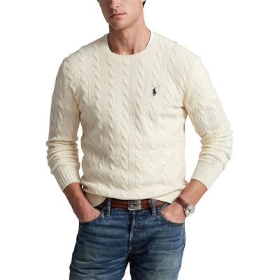 POLO RALPH LAUREN Pullover creme XXL herren POLO RALPH LAUREN Pullover creme XXL herren