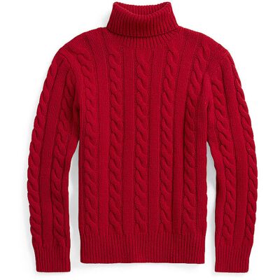 POLO RALPH LAUREN Rollkragenpullover rot M herren POLO RALPH LAUREN Rollkragenpullover rot M herren