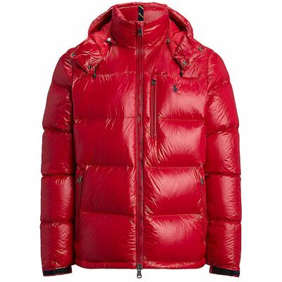 POLO RALPH LAUREN Daunensteppjacke GORHAM GLOSSY rot M herren POLO RALPH LAUREN Daunensteppjacke GORHAM GLOSSY rot M herren