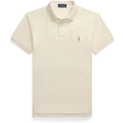 POLO RALPH LAUREN Poloshirt Slim Fit creme XL herren POLO RALPH LAUREN Poloshirt Slim Fit creme XL herren