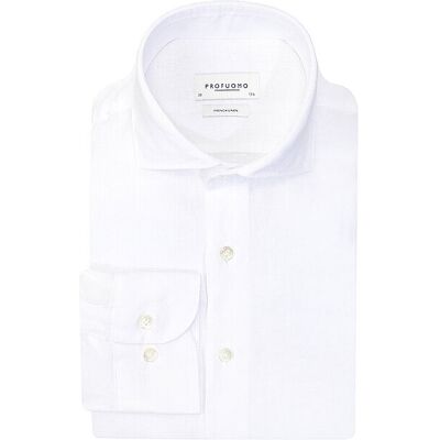 PROFUOMO Leinenhemd weiss 44 herren PROFUOMO Leinenhemd weiss 44 herren