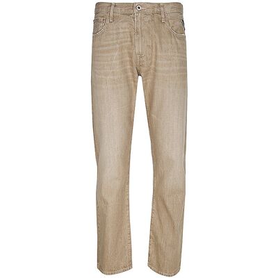 REPLAY Jeans Straight Fit AIDEEN beige 32/L32 herren REPLAY Jeans Straight Fit AIDEEN beige 32/L32 herren