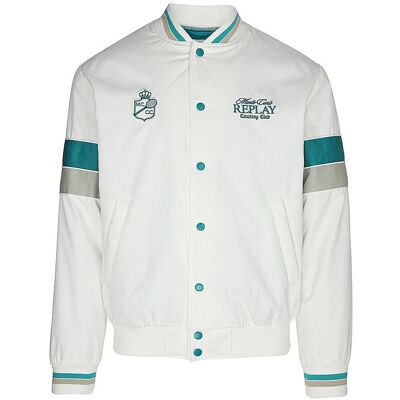REPLAY Blouson MONTE-CARLO C.CLUB weiss L herren REPLAY Blouson MONTE-CARLO C.CLUB weiss L herren