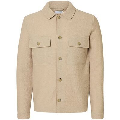 SELECTED Overshirt SLHNEALY creme S herren SELECTED Overshirt SLHNEALY creme S herren