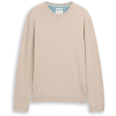 TOM TAILOR Pullover beige XXXL herren TOM TAILOR Pullover beige XXXL herren